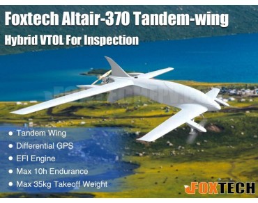 Foxtech Altair-370 Tandem-wing Hybrid VTOL
