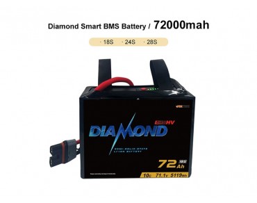 Diamond Smart Series BMS Semi-Solid-State Li-ion Battery for Drones, Robotics, and High-Power Applications