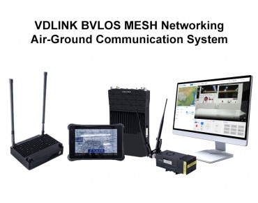 VDLINK BVLOS MESH Networking Air-Ground Communication System for DJI Matrice Drones
