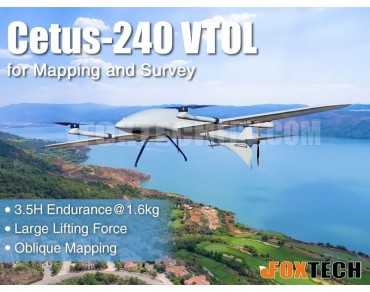 Cetus-240 VTOL for Mapping and Survey