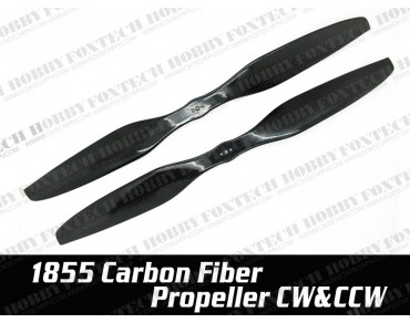 1855 Carbon Fiber Propeller CW&CCW