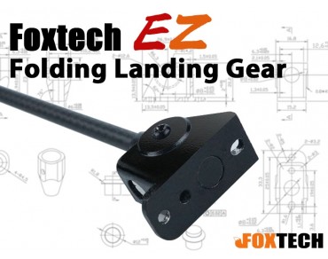 Foxtech EZ Folding Landing Gear(1pc)