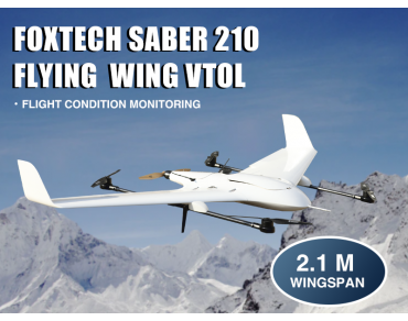 Foxtech Saber 210 Flying Wing VTOL