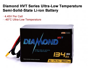 Diamond 4.45V Ultra-Low Temperature Series Semi-solid-state Li-ion battery