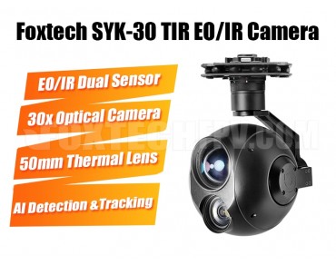 Foxtech SYK-30 TIR Dual-Sensor EO/IR Camera