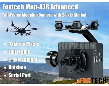 Foxtech Map-A7R Advanced Full-Frame Mapping Camera with 2-axis Gimbal