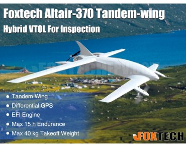 Foxtech Altair-370 Tandem-wing Hybrid VTOL