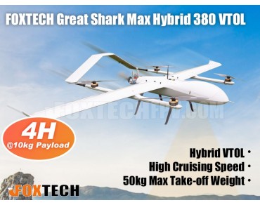 FOXTECH Great Shark Max Hybrid 380 VTOL