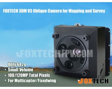 FOXTECH 3DM V3 Oblique Camera for Mapping and Survey