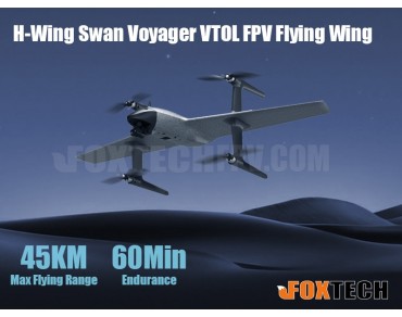 H-Wing Swan Voyager VTOL FPV Flying Wing