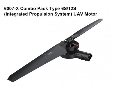 T-MOTOR 6007-X Combo Pack Type 6S/12S (Integrated Propulsion System) UAV Motor