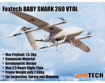 FOXTECH BABY SHARK 260 VTOL