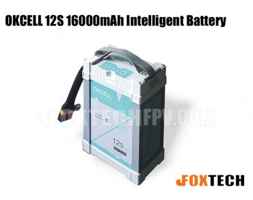 OKCELL 12S 16000mAh Intelligent Battery for Drone