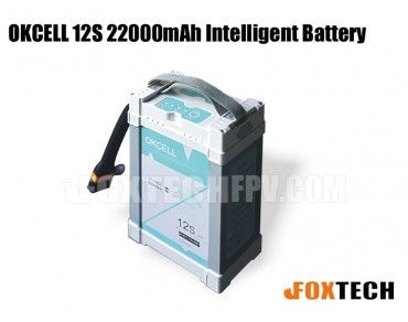 OKCELL 12S 22000mAh  Intelligent Lipo Battery for Drone 
