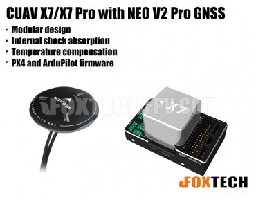 CUAV X7+&X7+ Pro Flight Controller with NEO 3 Pro GNSS