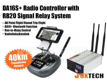 DA16S+ Radio Controller with RB20 Signal Relay System