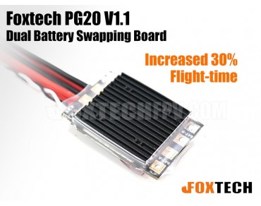 Foxtech PG20 V1.1 Dual Battery Swapping Board