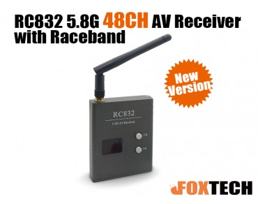 5.8G 48CH FPV  Wireless AV Receiver(RC832)