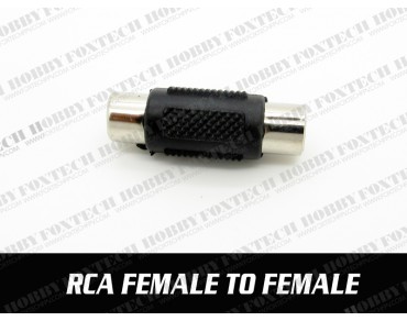 RCA female to female adaptor