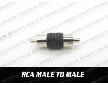 RCA male to male adaptor