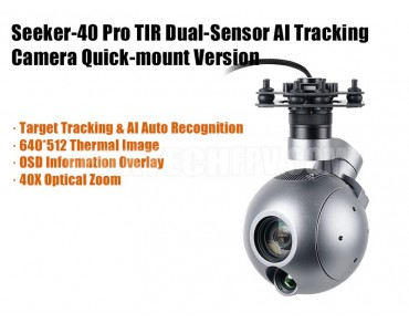 Seeker-40 Pro TIR Dual-Sensor AI Tracking Camera Quick-mount Version