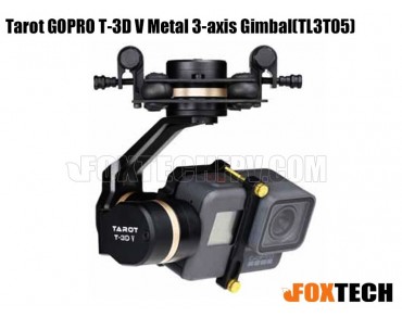 Tarot GOPRO T-3D V Metal 3-axis Gimbal(TL3T05)