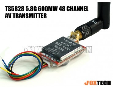 5.8G 600mw 48 Channel AV Transmitter(TS5828)