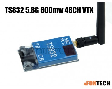 New TS832 5.8G 600mW 48 Channels AV Transmitter