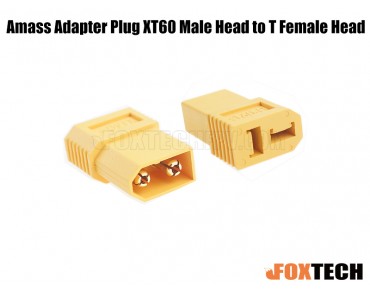 Amass Adapter Plug XT60 Male Head to T Female Head