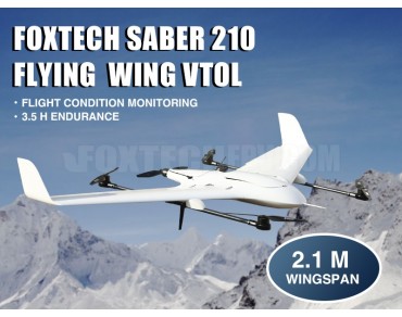 Foxtech Saber 210 Flying Wing VTOL