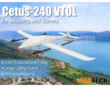 Cetus-240 VTOL for Mapping and Survey