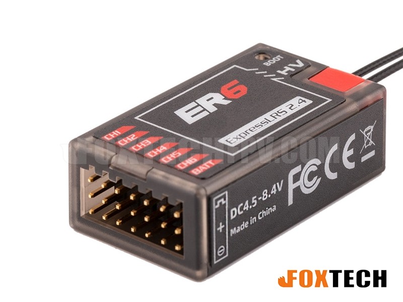 ER6 2.4GHz ELRS PWM Receiver