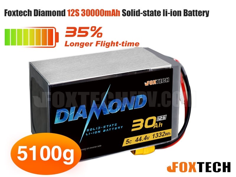 Foxtech Diamond 6S 22000mAh 16000mAh 27000mAh 30000mAh Solidstate Li