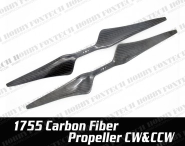 1755 Carbon Fiber Propeller CW&CCW