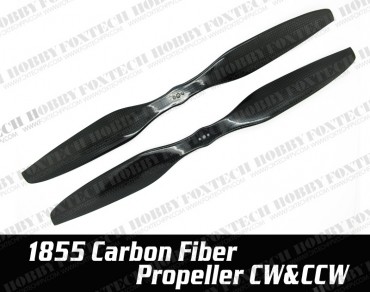 1855 Carbon Fiber Propeller CW&CCW