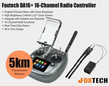 Foxtech DA16+ 16-Channel Radio Controller