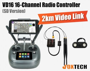 VD16 16-Channel Radio Controller(SD Version)