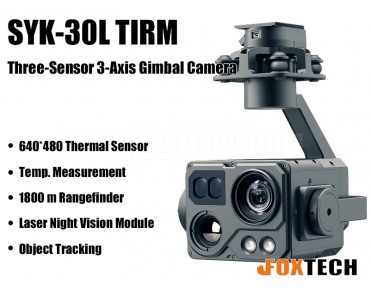 SYK-30L TIRM Triple-Sensor 3-Axis Gimbal Camera
