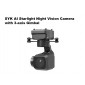 SYK AI Ultra Starlight Full-Color Night Vision Camera with 3-axis Gimbal