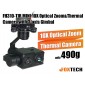 FH310-TIR MINI 10X Optical Zoom and Thermal Camera with 3-axis Gimbal-Free Shipping