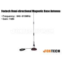 Foxtech 840~915MHz 7dBi Omni-directional Magnetic Base Antenna 