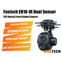 Foxtech EH10-IR Dual Sensor 10X Optical Zoom Gimbal Camera