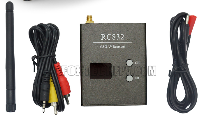 rc832 ch av receiver 5.8g