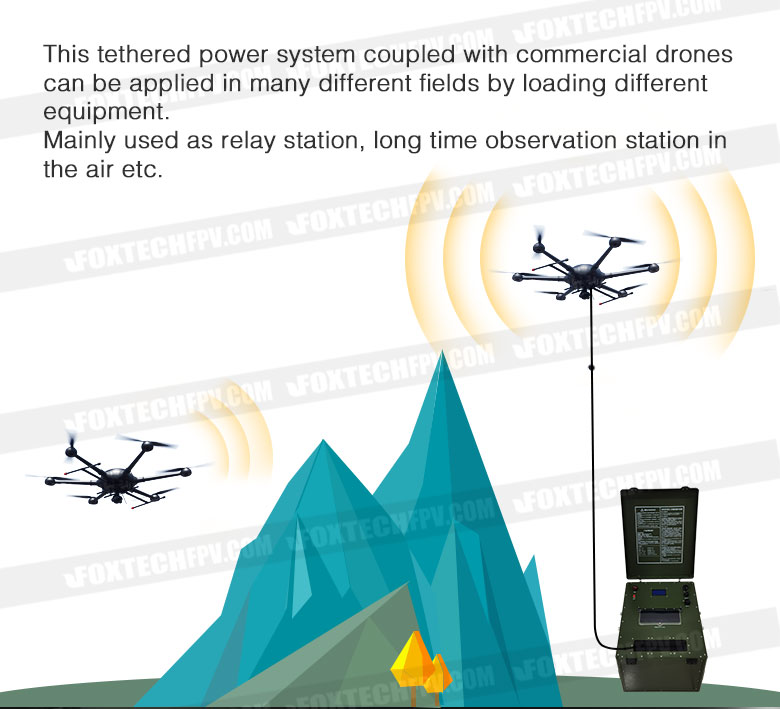 T3500 Plus Tethered Power System for drones